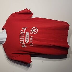 Nautica Jeans T Red T Shirt